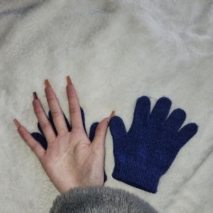 Navy Blue Children's Gloves
